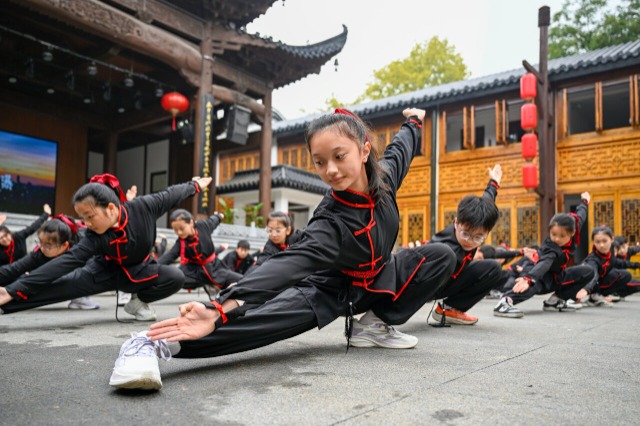 傳統武術操，別樣大課間